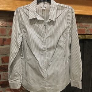 *new* B&w long-sleeved business shirt